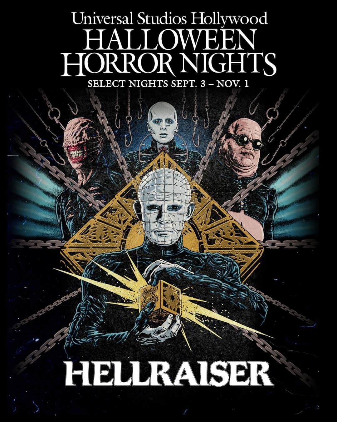 Hellraiser chega ao Halloween Horror Nights 2026 da Universal