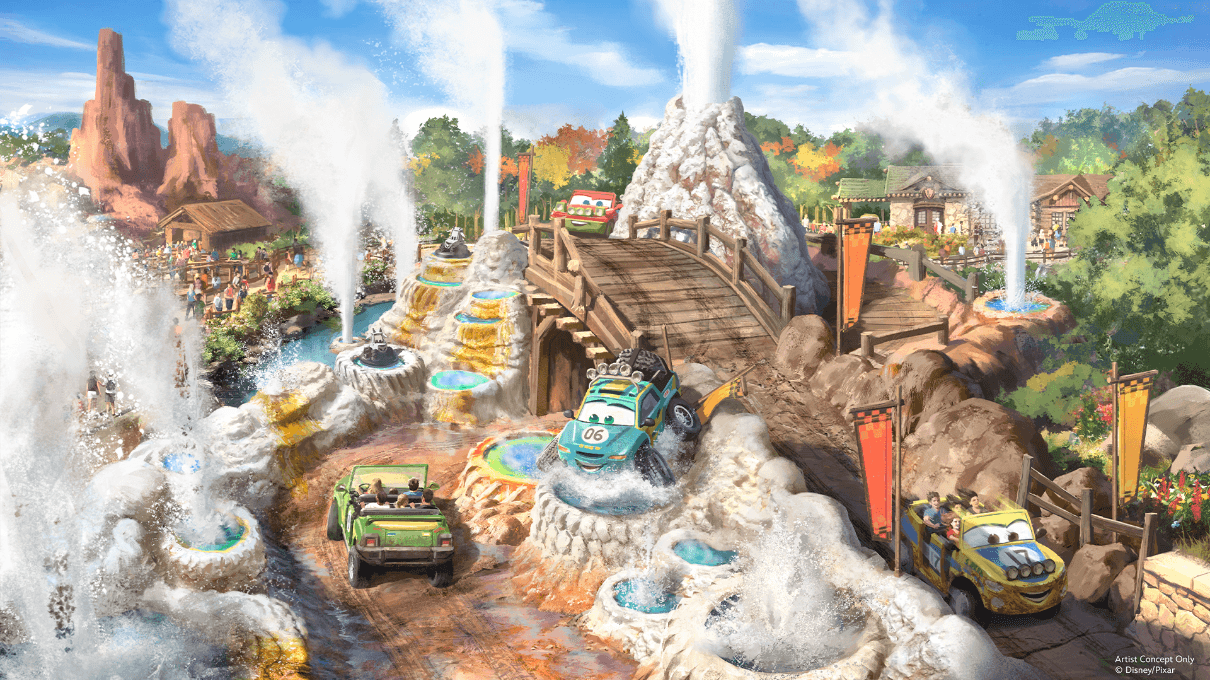 Piston Peak: a nova área dos Carros que vem no Magic Kingdom