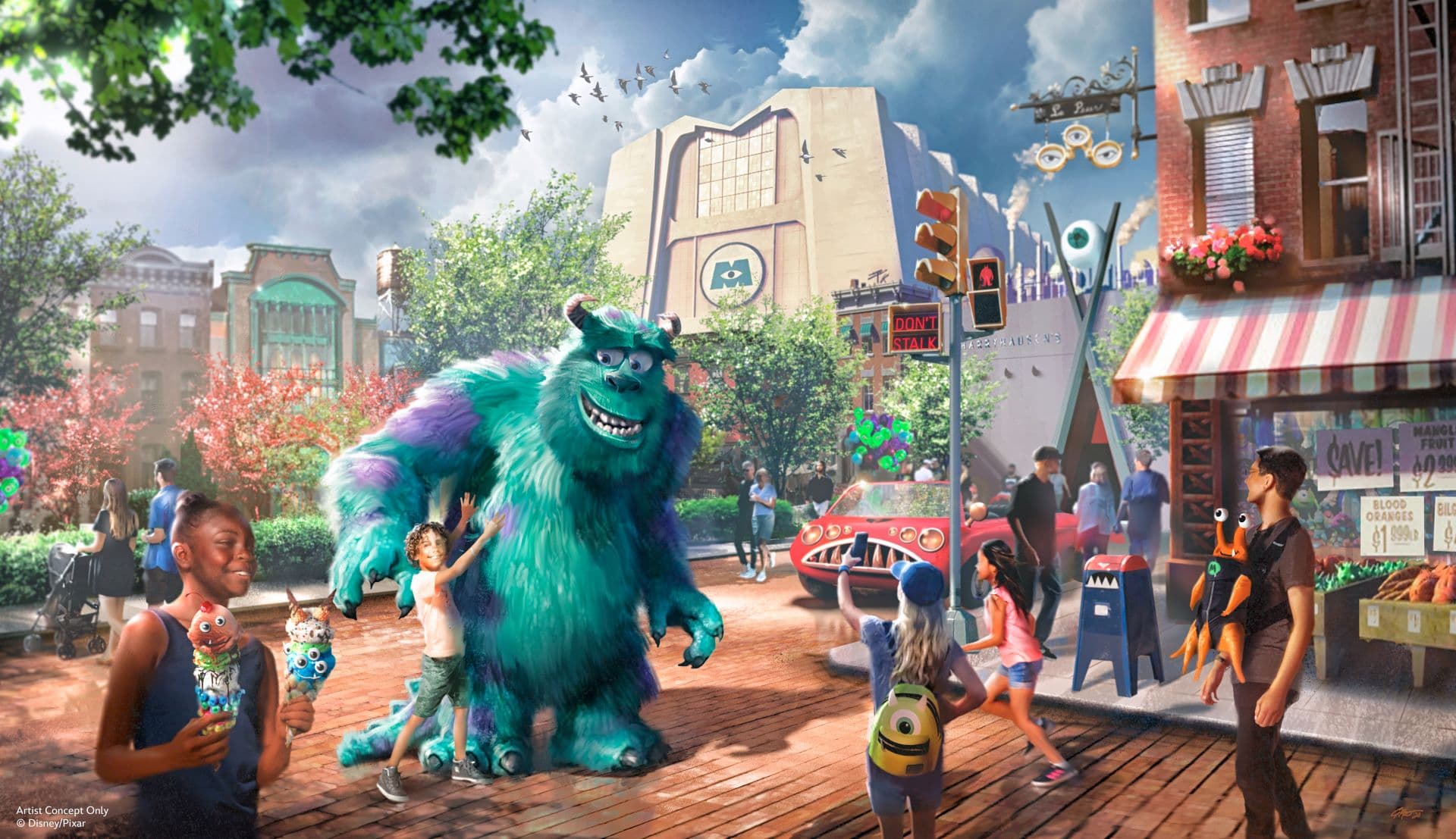 Monstropolis: Disney revela a história da nova área de Monstros