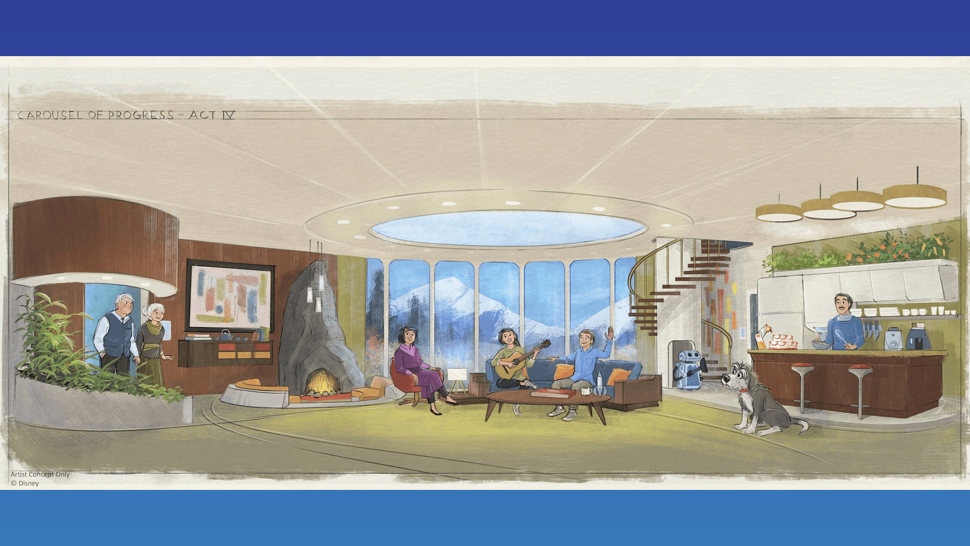 Carousel of Progress ganha cena nova com Jamie Lee Curtis
